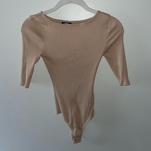 Express elbow sleeve bodysuit